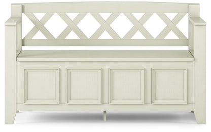 Antique White | Amherst Entryway Bench