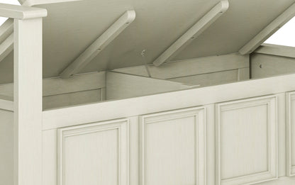 Antique White | Amherst Entryway Bench