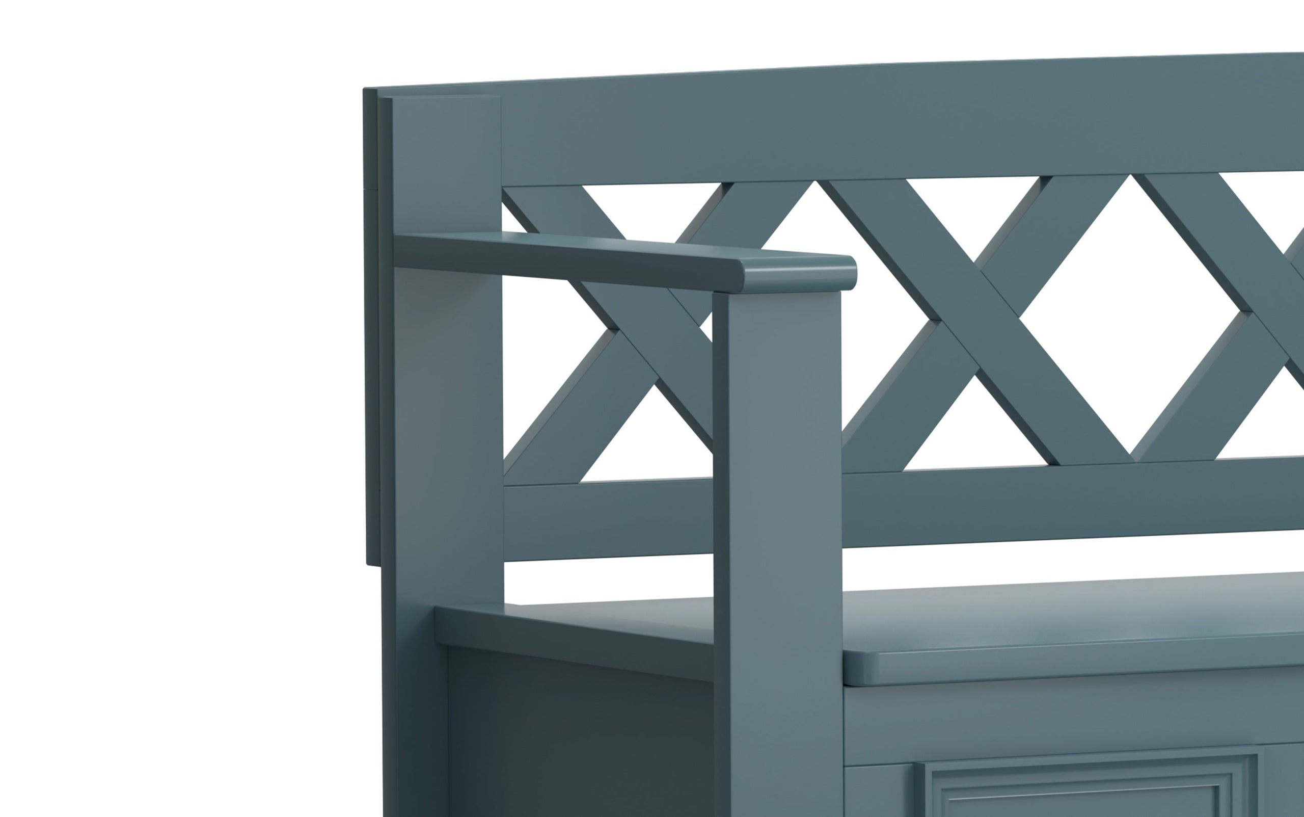 French Blue | Amherst Entryway Bench