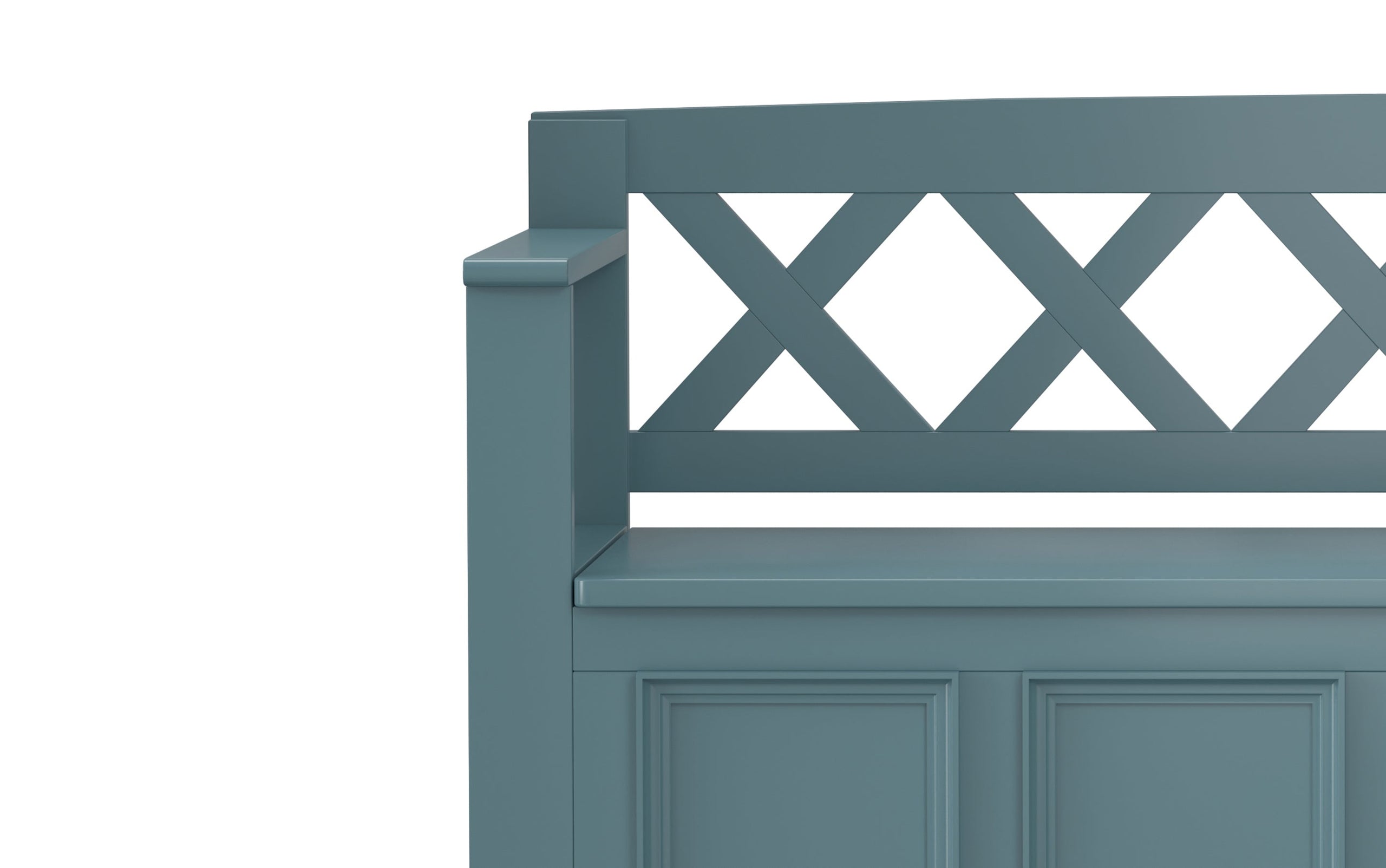 French Blue | Amherst Entryway Bench