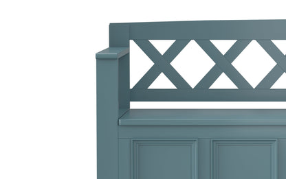 French Blue | Amherst Entryway Bench
