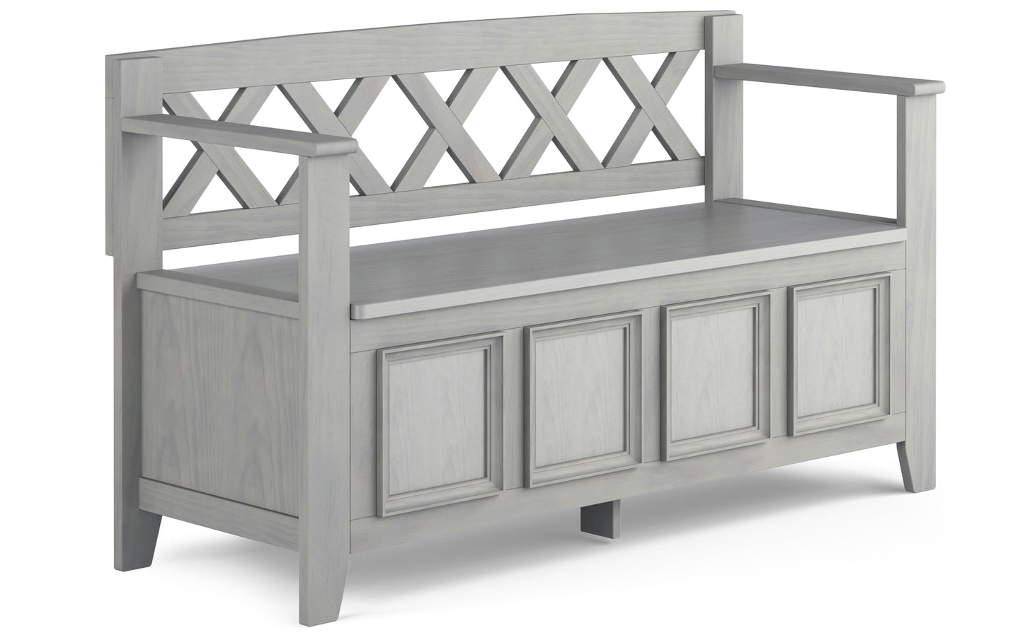 Fog Grey | Amherst Entryway Bench