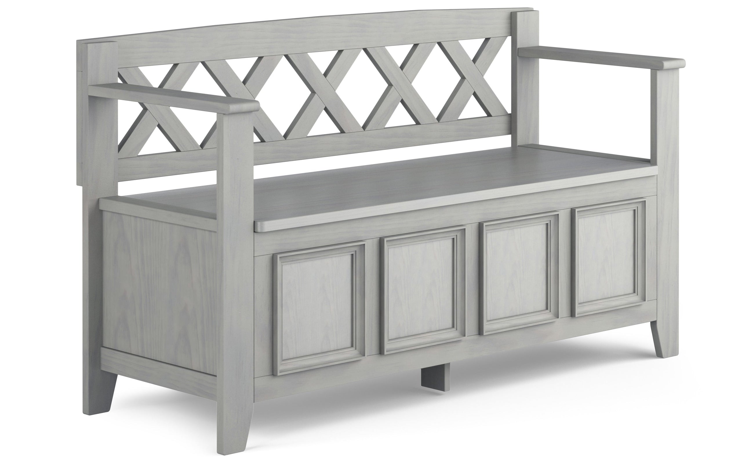 Fog Grey | Amherst Entryway Bench