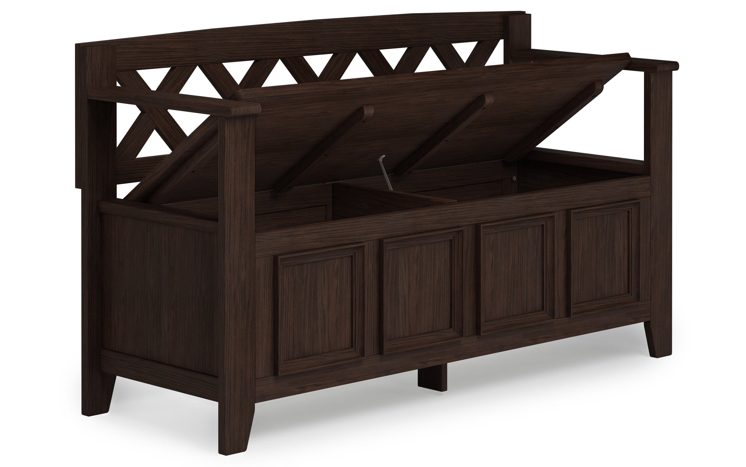 Farmhouse Brown | Amherst Entryway Bench