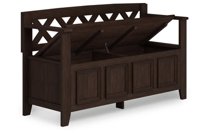 Farmhouse Brown | Amherst Entryway Bench