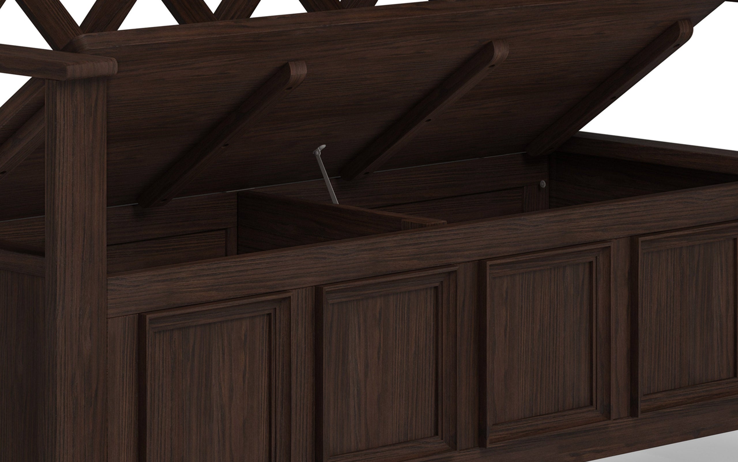 Farmhouse Brown | Amherst Entryway Bench