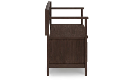 Farmhouse Brown | Amherst Entryway Bench