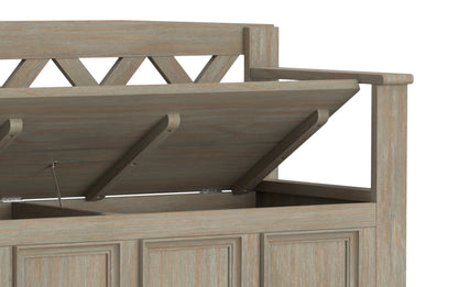 Distressed Grey | Amherst Entryway Bench