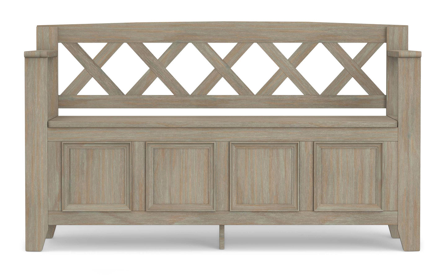 Distressed Grey | Amherst Entryway Bench