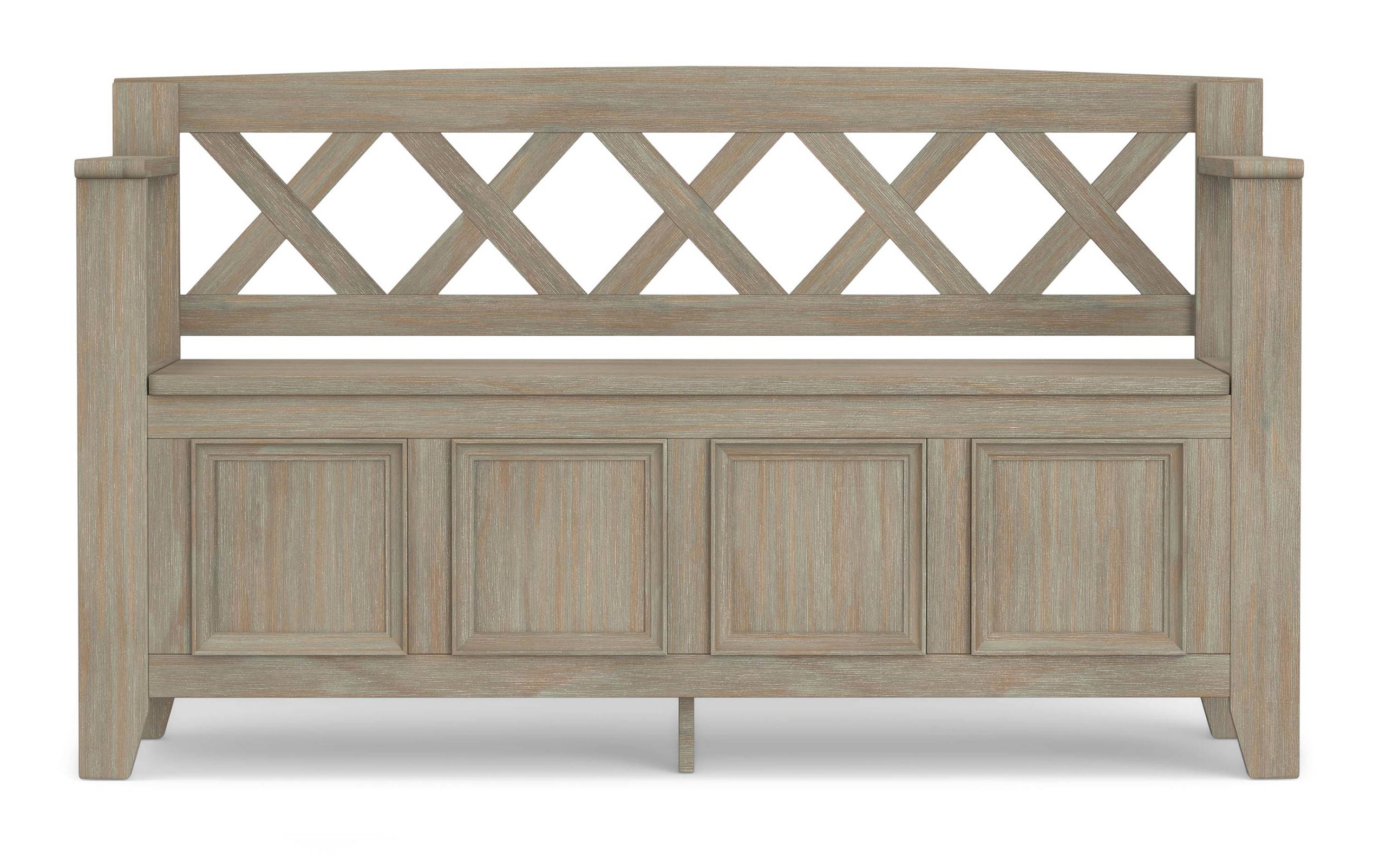 Distressed Grey | Amherst Entryway Bench
