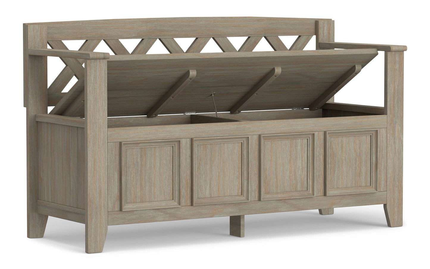 Distressed Grey | Amherst Entryway Bench