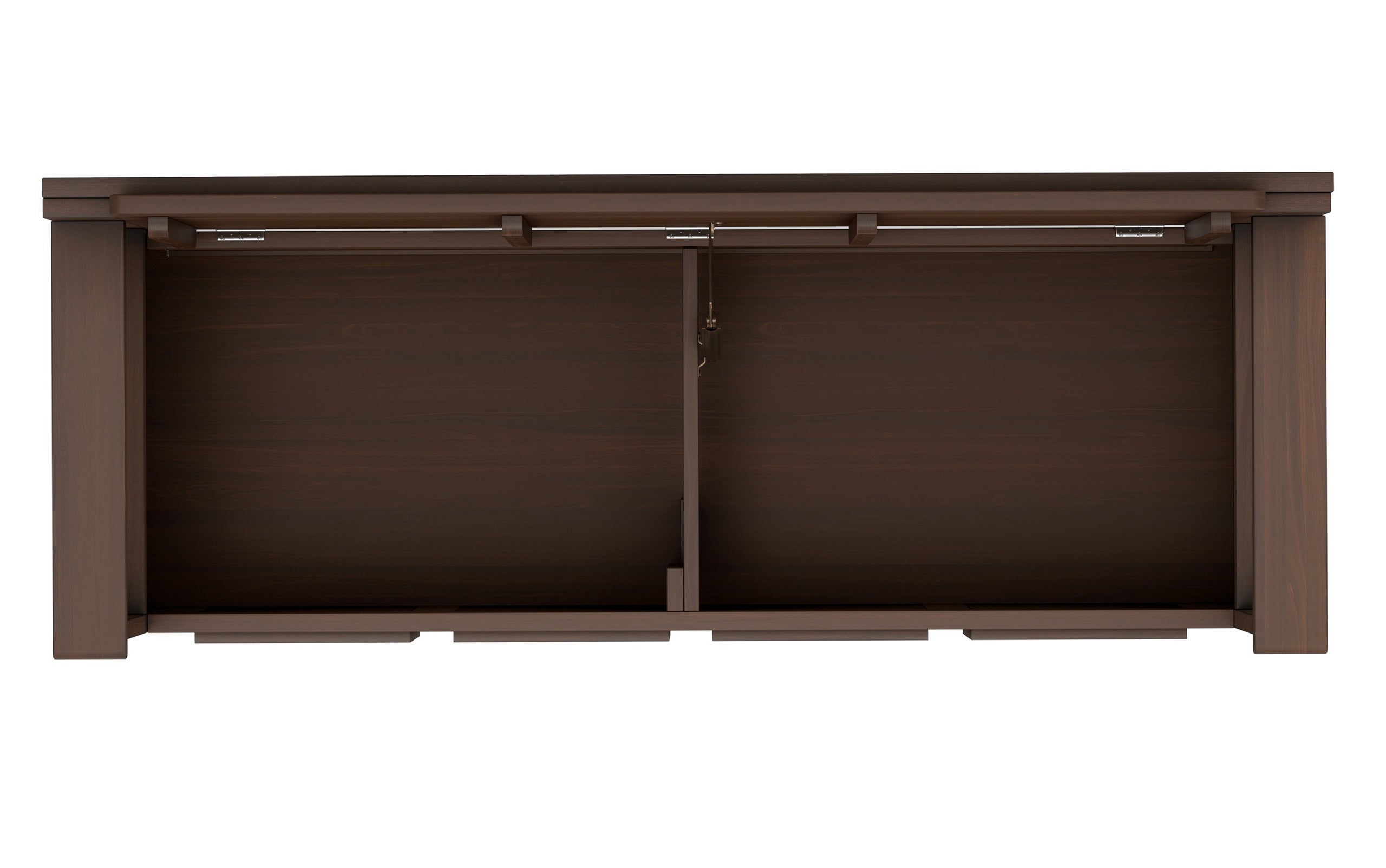 Natural Aged Brown | Amherst Entryway Storage Bench