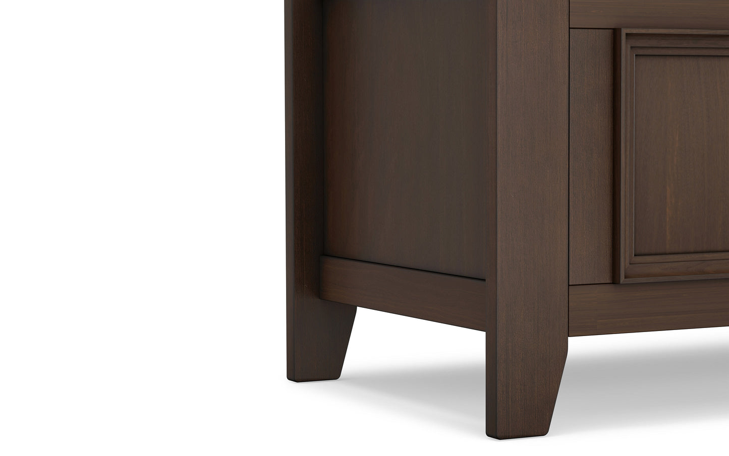 Natural Aged Brown | Amherst Entryway Storage Bench