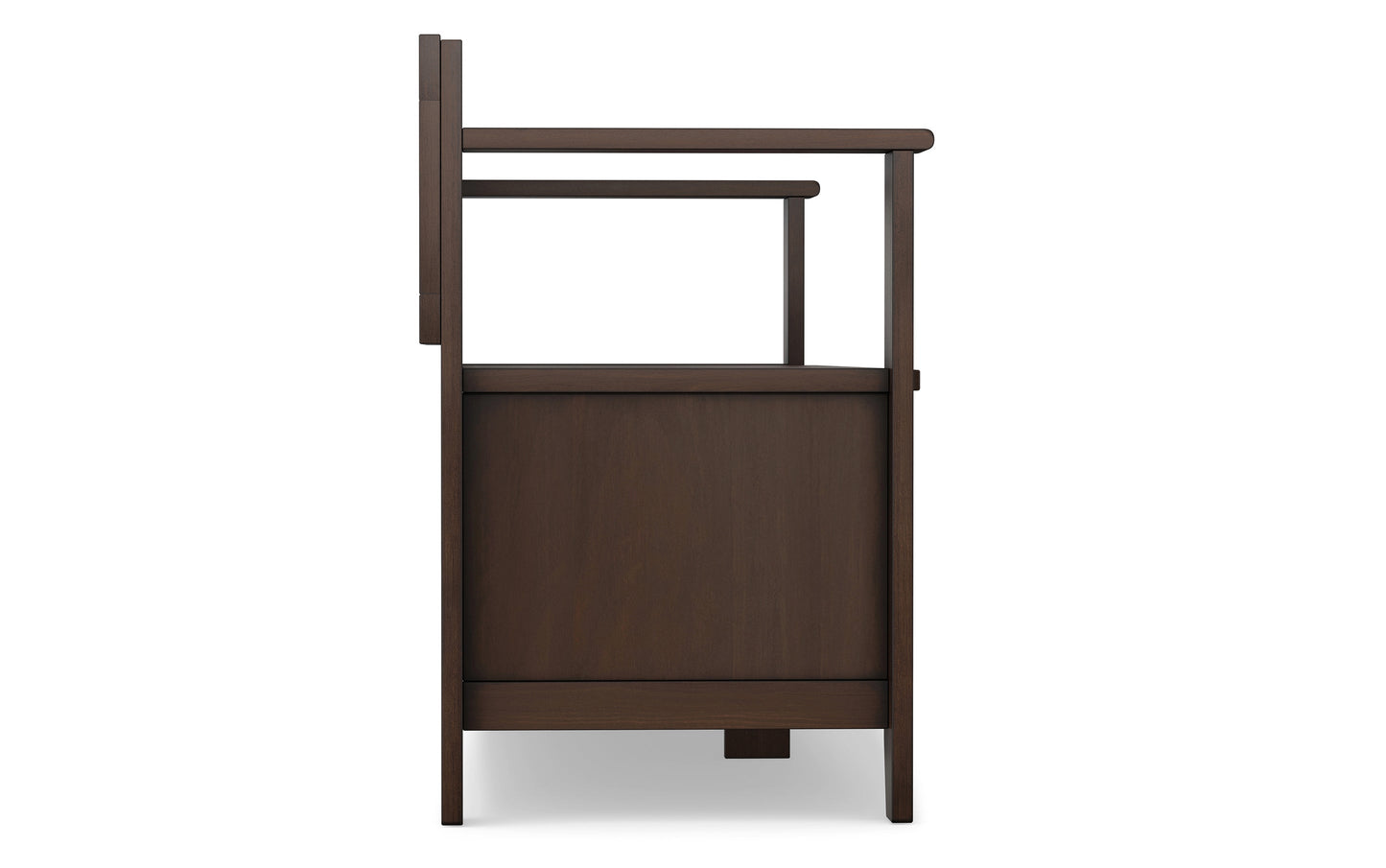 Natural Aged Brown | Amherst Entryway Storage Bench