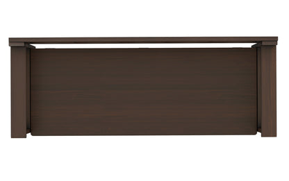 Natural Aged Brown | Amherst Entryway Storage Bench