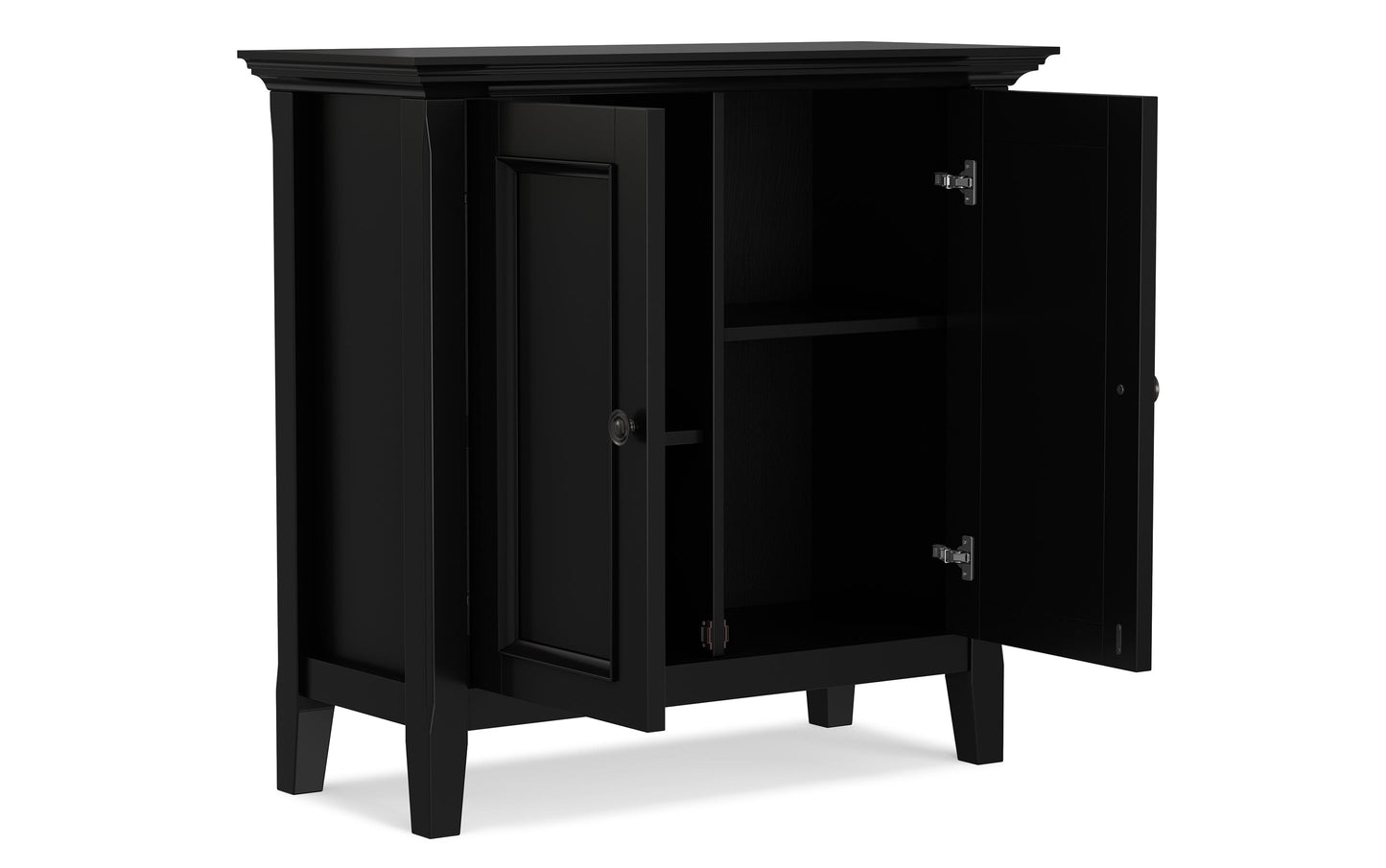 Black | Amherst Low Storage Cabinet