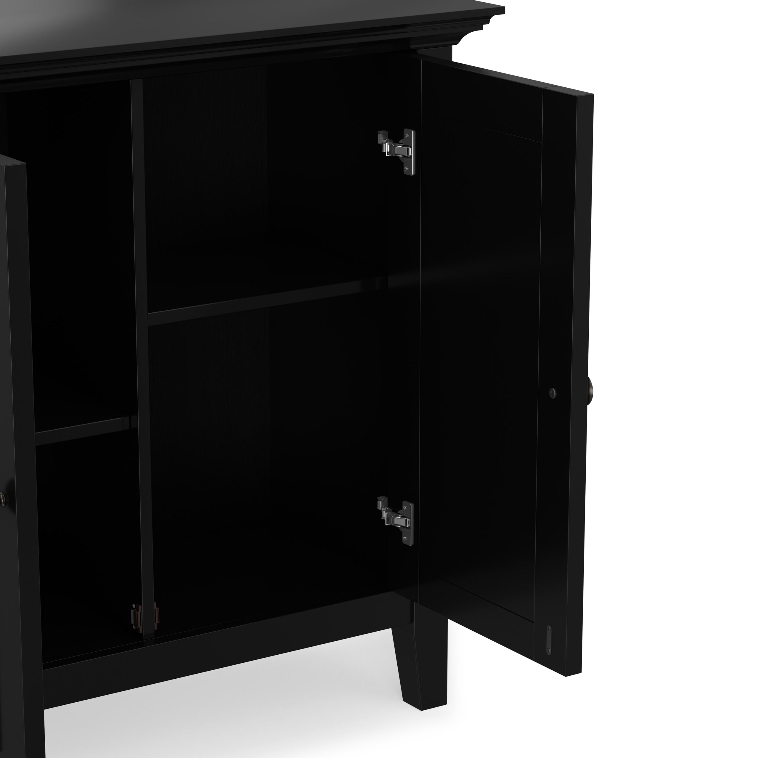 Black | Amherst Low Storage Cabinet