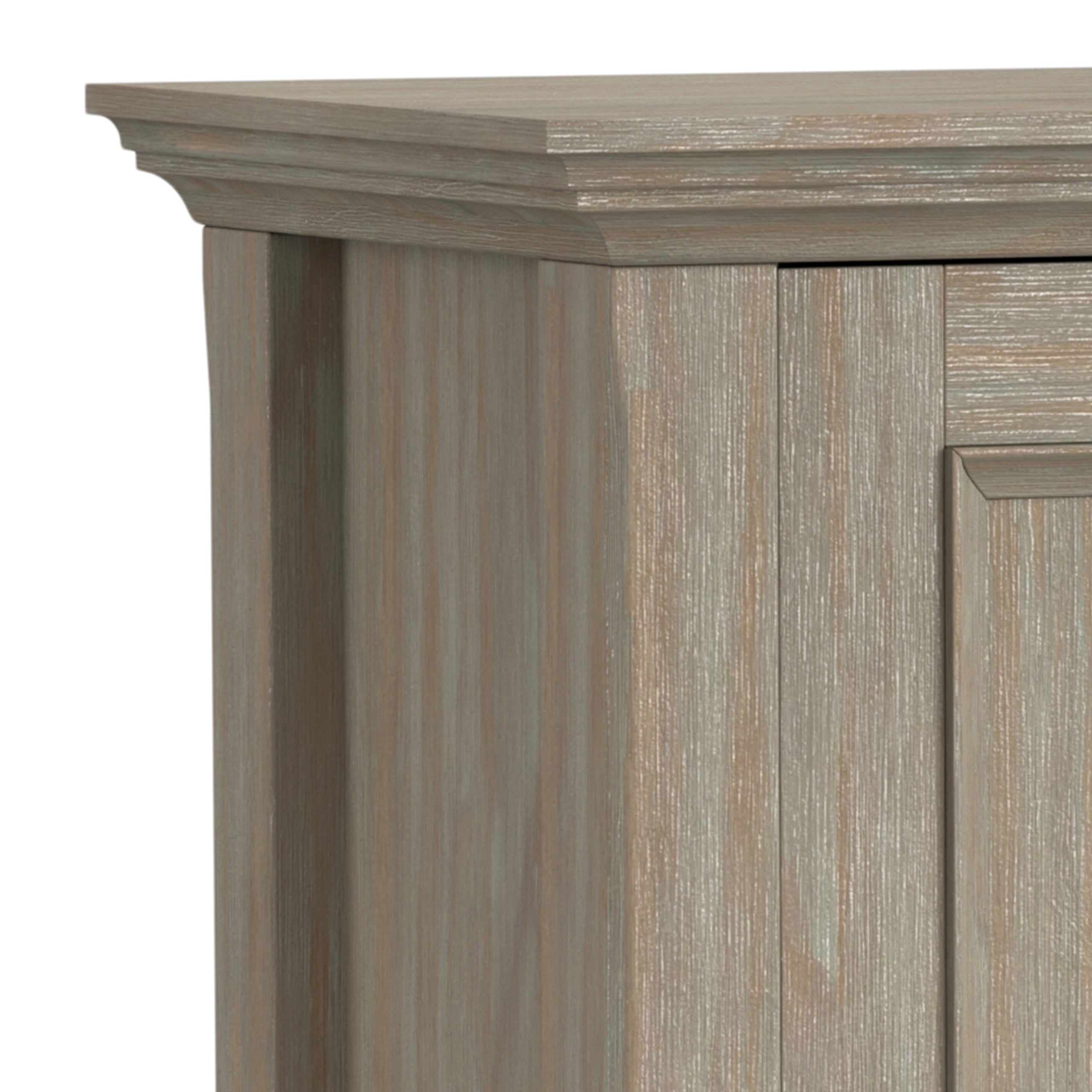 Distressed Grey | Amherst Low Storage Cabinet