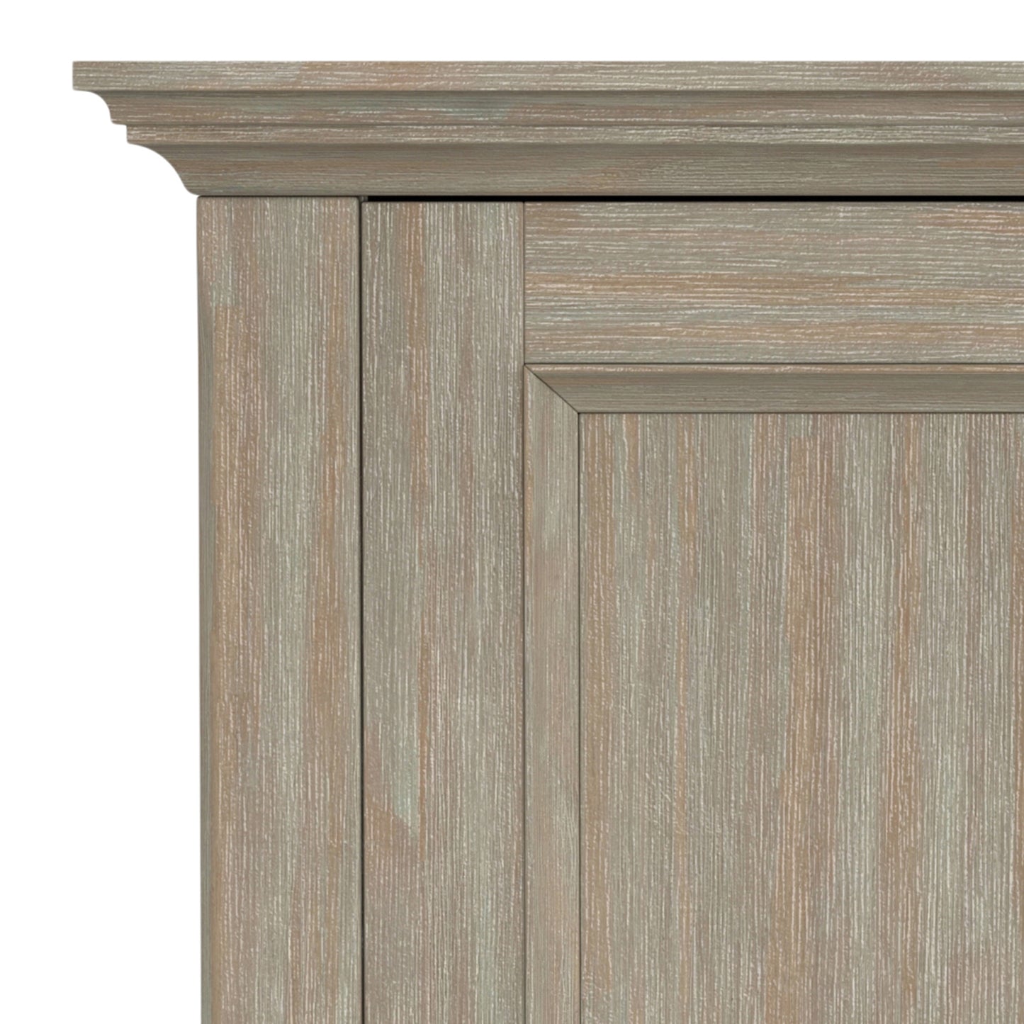 Distressed Grey | Amherst Low Storage Cabinet