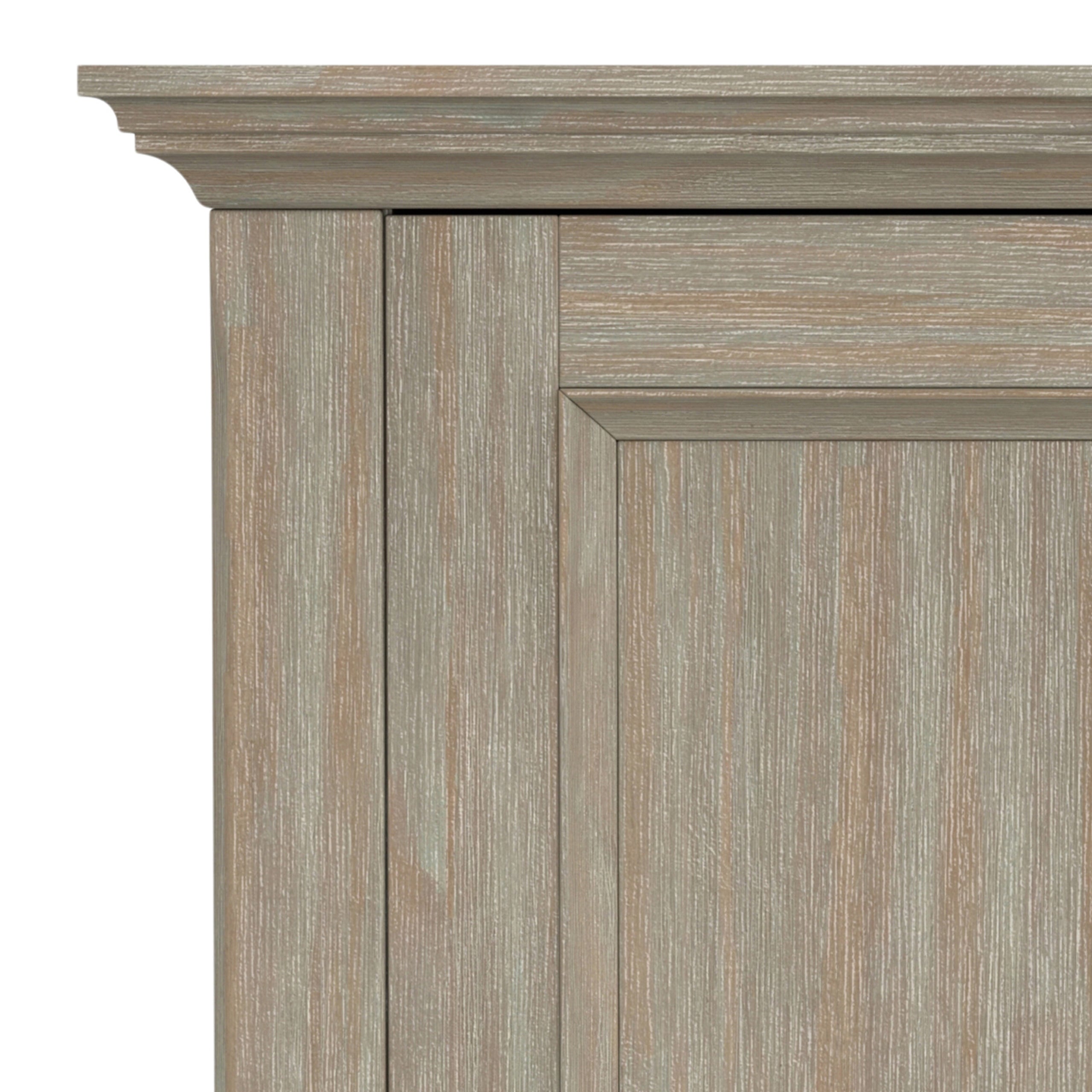 Distressed Grey | Amherst Low Storage Cabinet