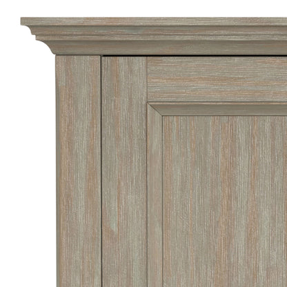 Distressed Grey | Amherst Low Storage Cabinet
