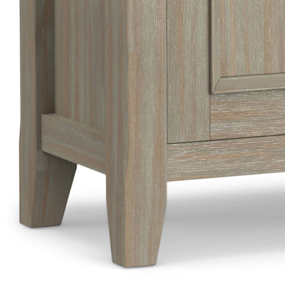 Distressed Grey | Amherst Low Storage Cabinet
