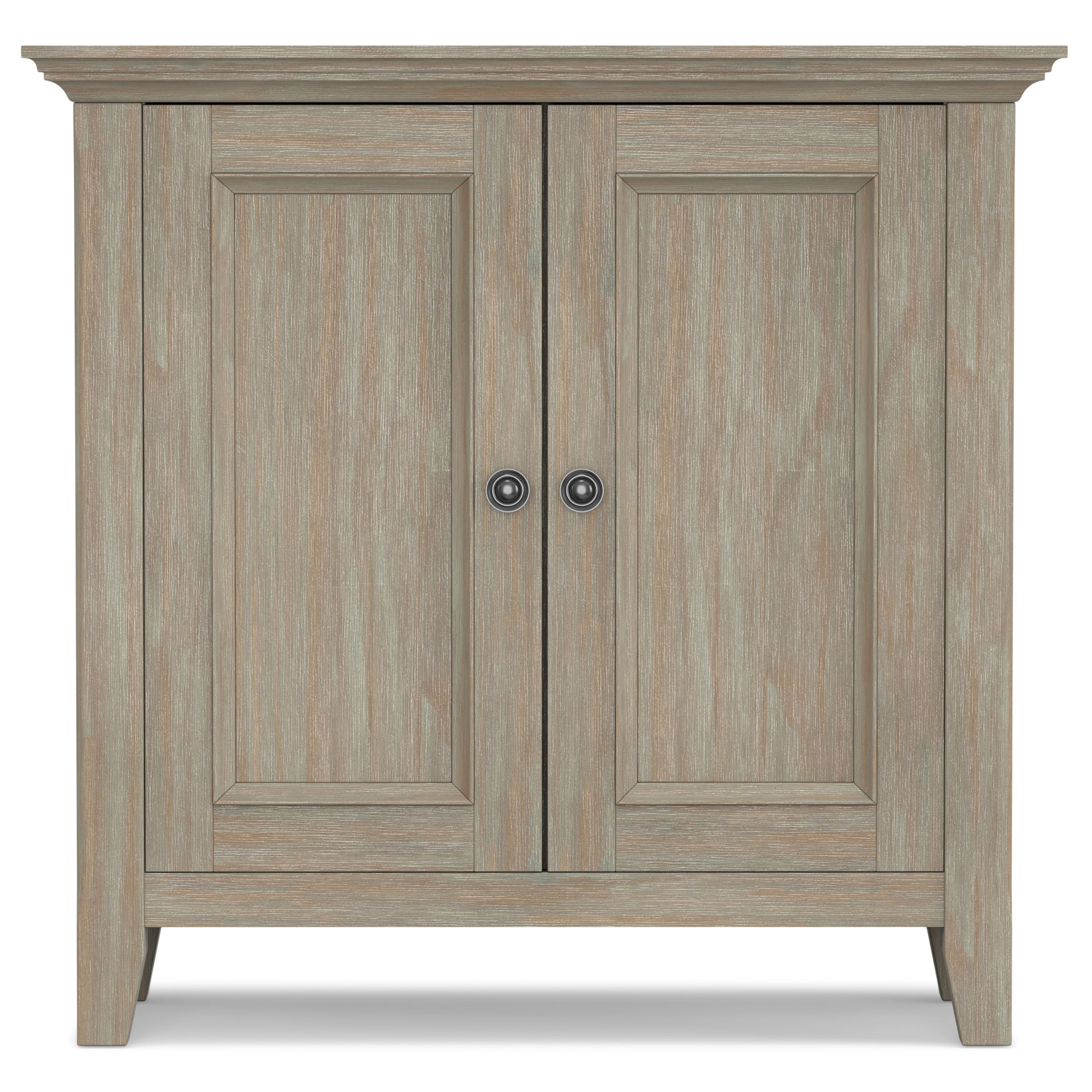 Distressed Grey | Amherst Low Storage Cabinet