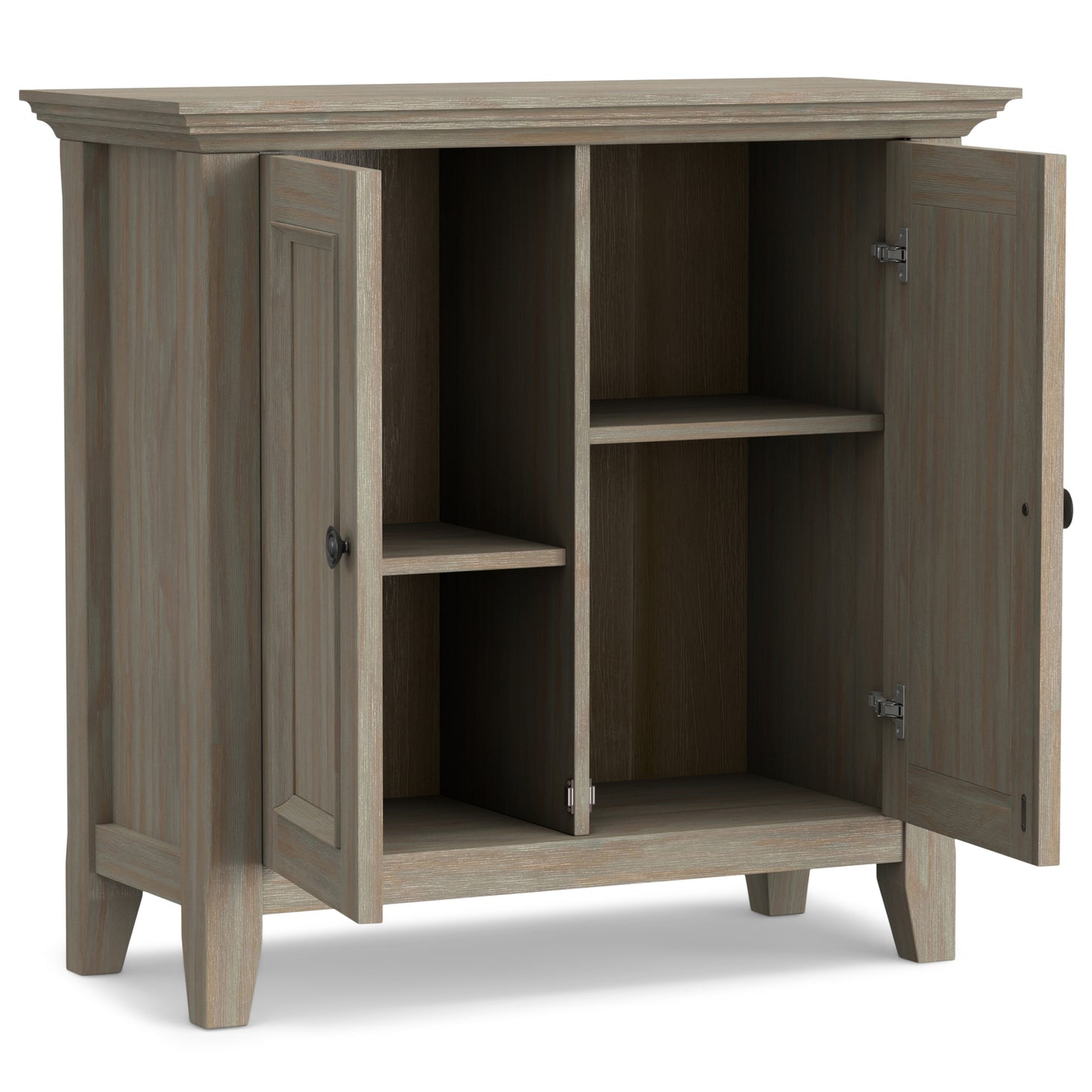 Distressed Grey | Amherst Low Storage Cabinet