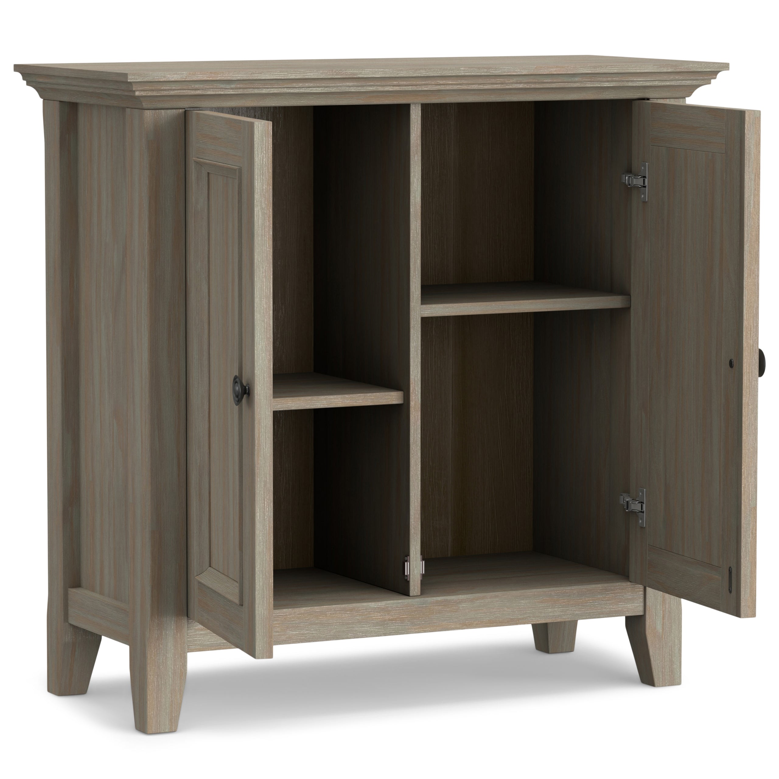 Distressed Grey | Amherst Low Storage Cabinet