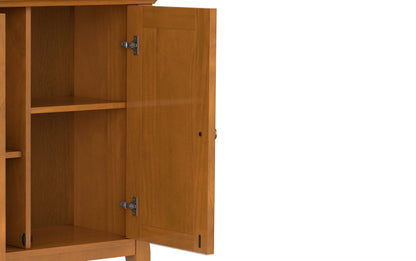 Light Golden Brown | Amherst Low Storage Cabinet