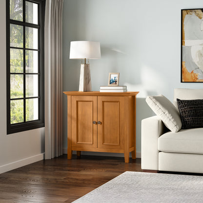 Light Golden Brown | Amherst Low Storage Cabinet