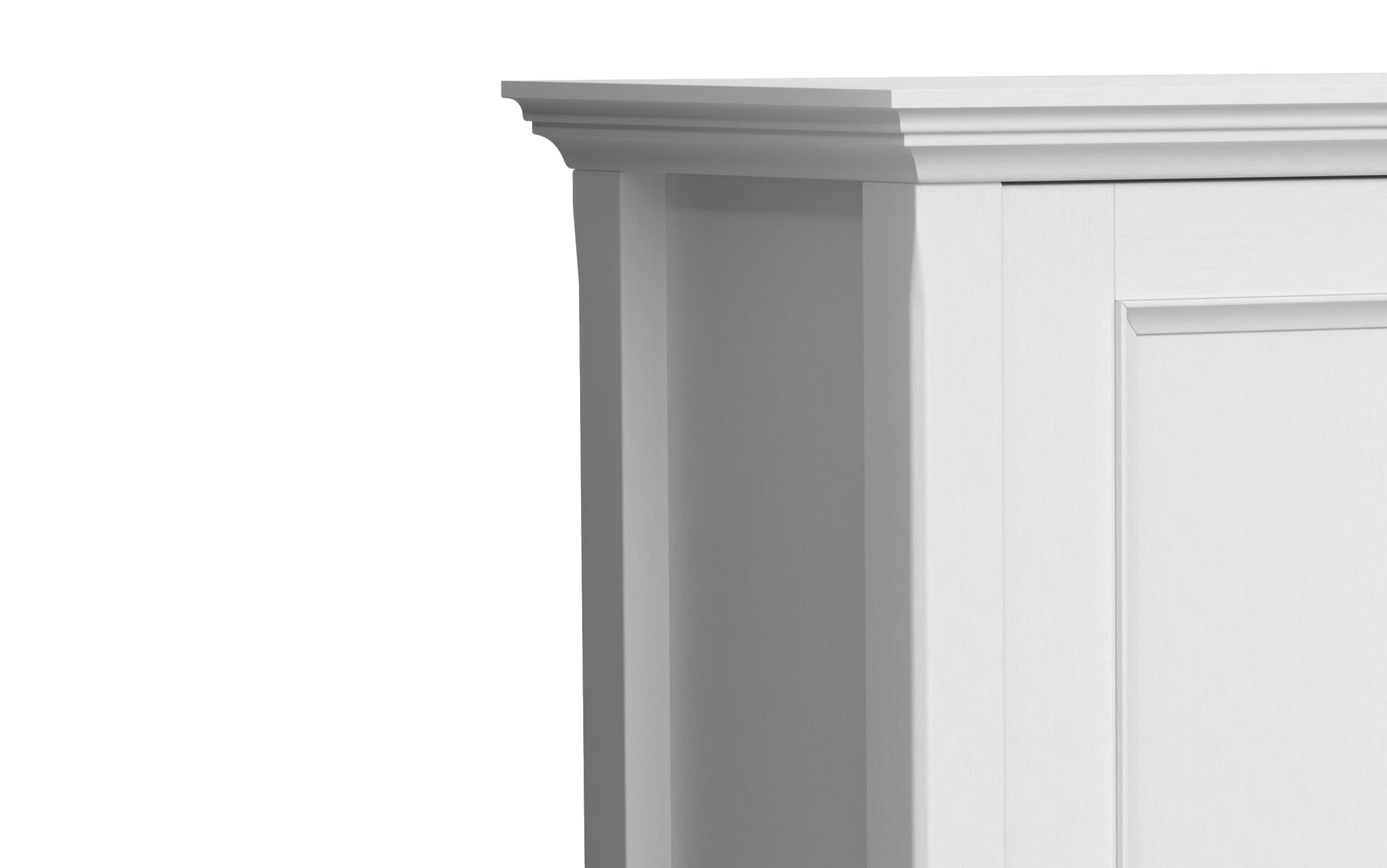 White | Amherst Low Storage Cabinet
