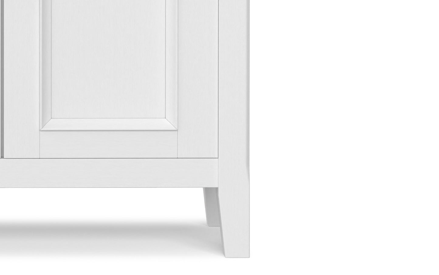 White | Amherst Low Storage Cabinet