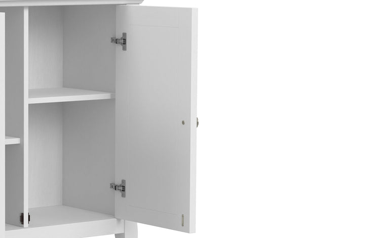 White | Amherst Low Storage Cabinet