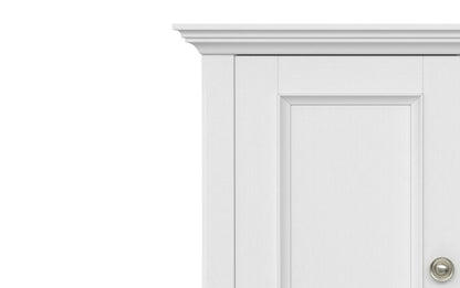 White | Amherst Low Storage Cabinet