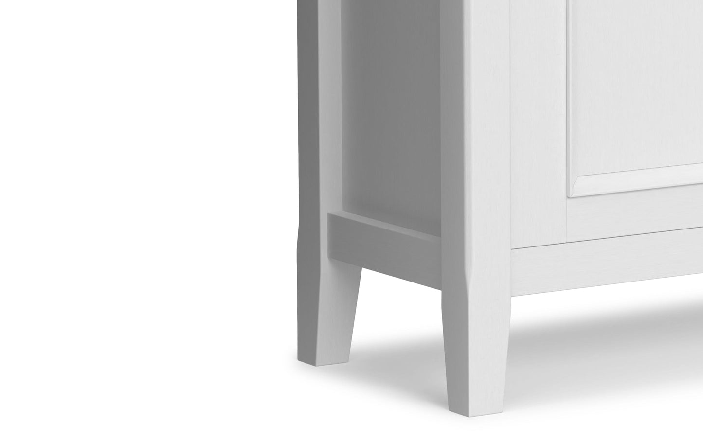 White | Amherst Low Storage Cabinet