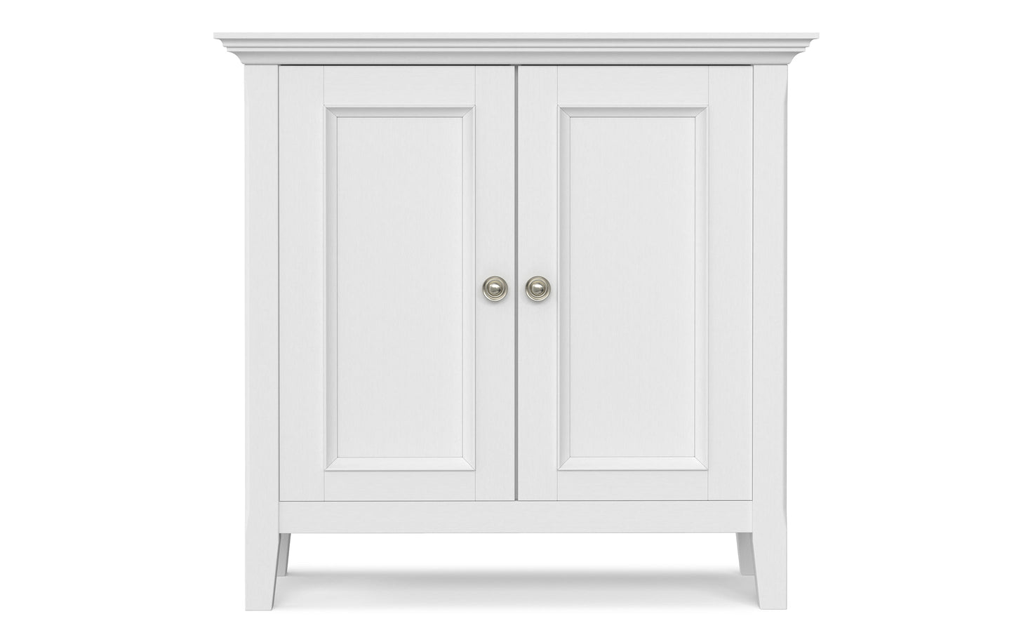 White | Amherst Low Storage Cabinet