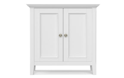 White | Amherst Low Storage Cabinet