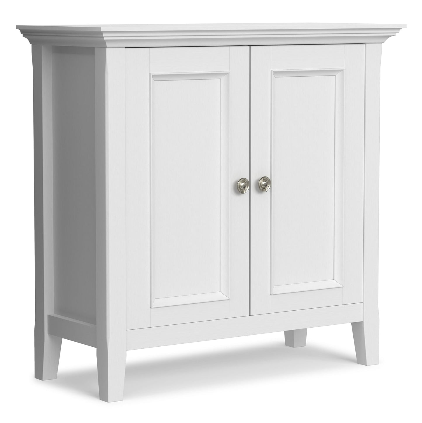 White | Amherst Low Storage Cabinet