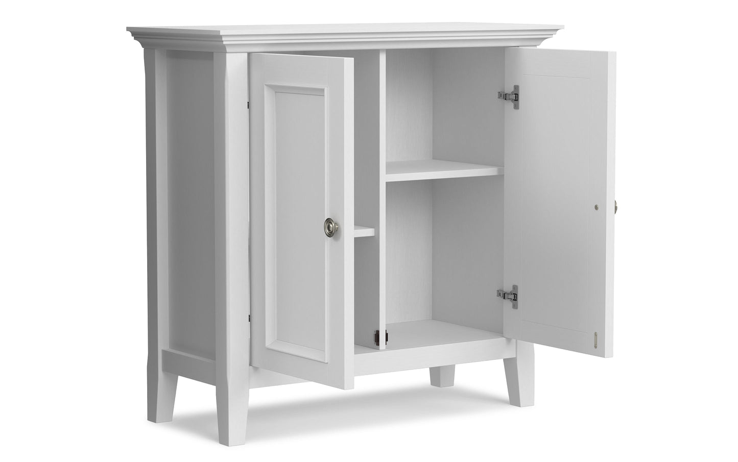 White | Amherst Low Storage Cabinet