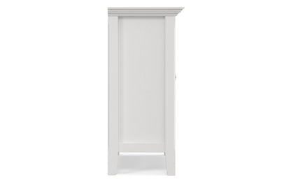 White | Amherst Low Storage Cabinet