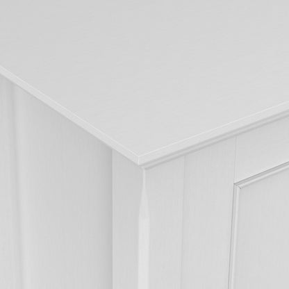 White | Amherst Low Storage Cabinet