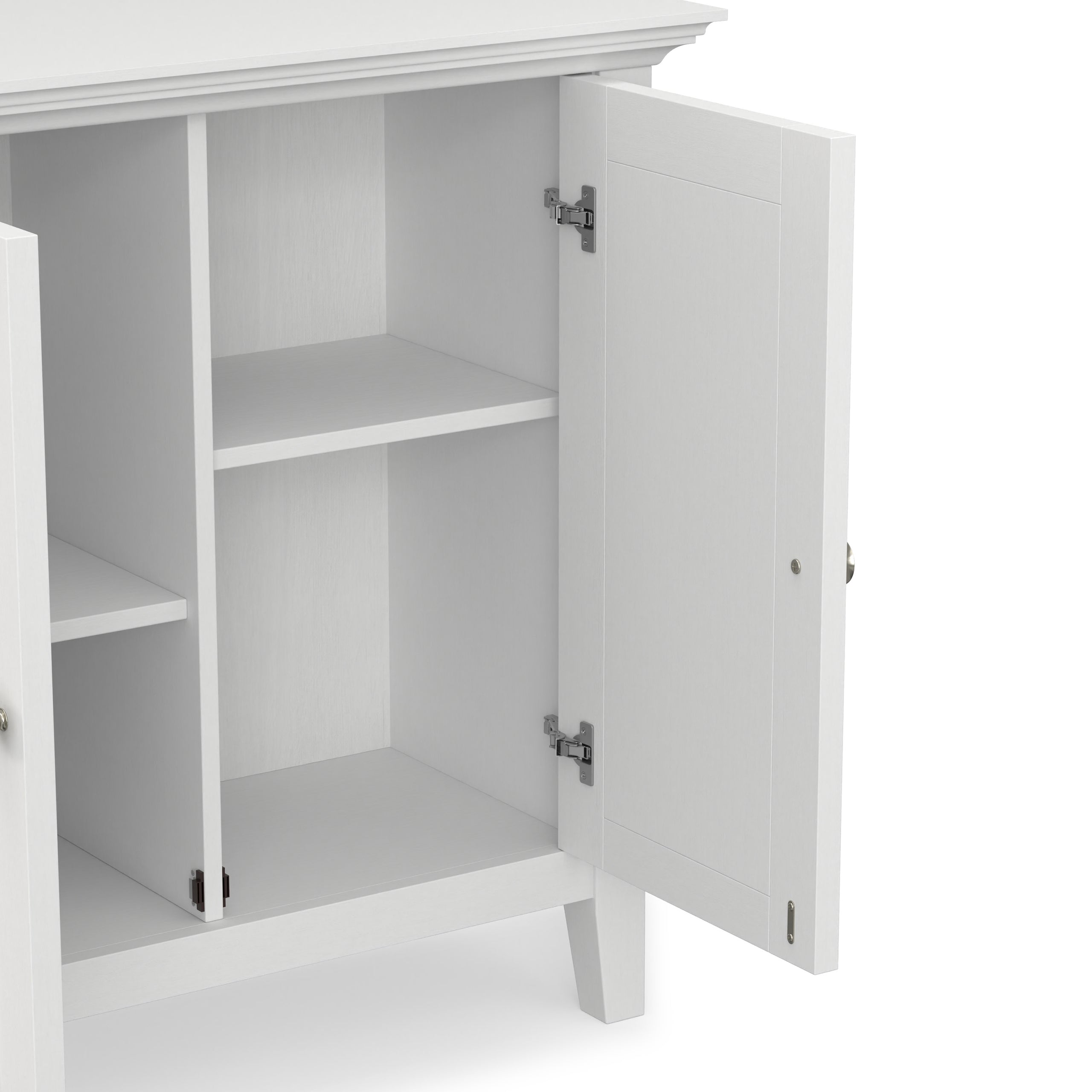 White | Amherst Low Storage Cabinet
