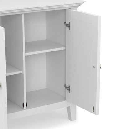 White | Amherst Low Storage Cabinet