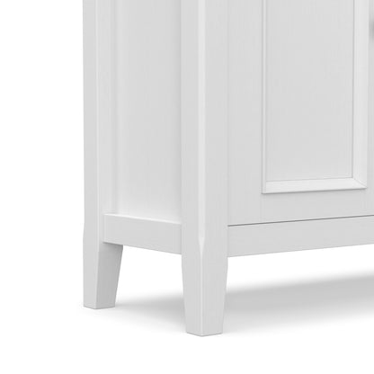 White | Amherst Low Storage Cabinet