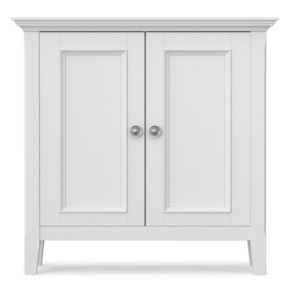 White | Amherst Low Storage Cabinet