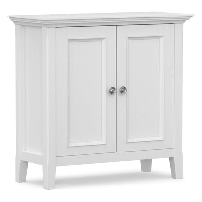 White | Amherst Low Storage Cabinet