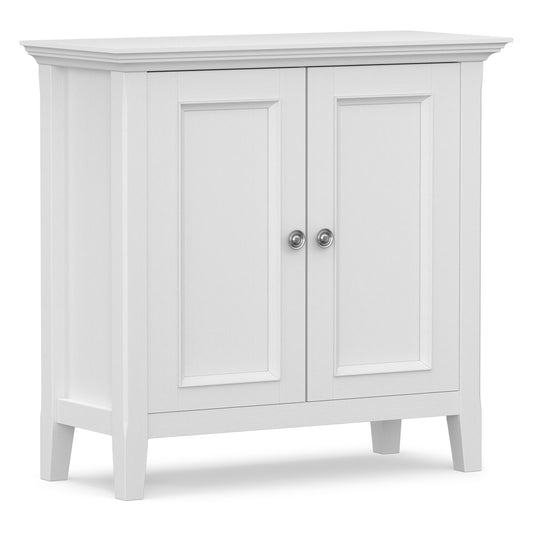 White | Amherst Low Storage Cabinet