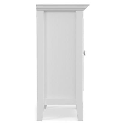 White | Amherst Low Storage Cabinet