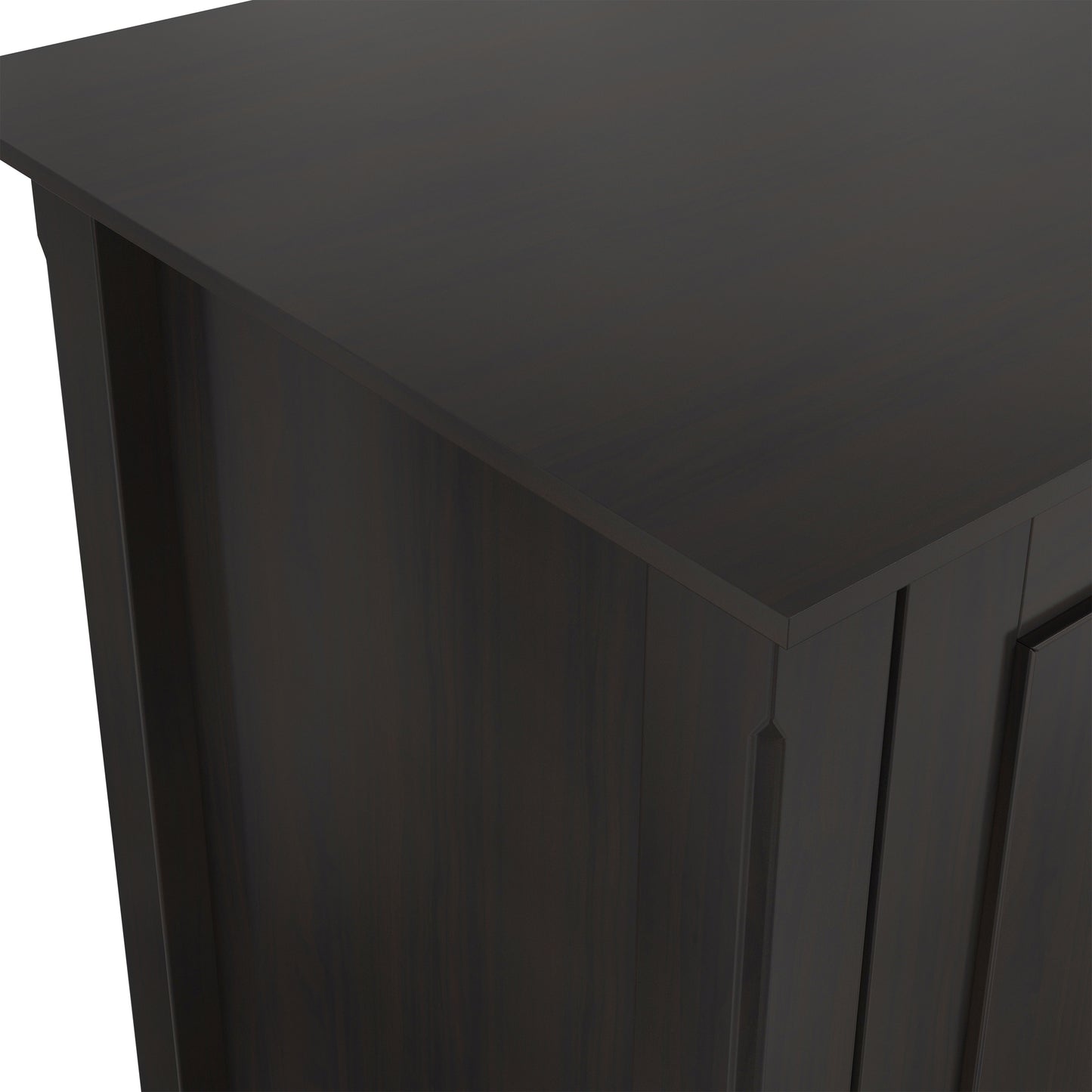 Hickory Brown | Amherst Medium Storage Cabinet with 2 Doors